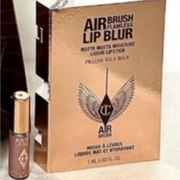 NEW Charlotte Tilbury 4 Piece Magic Cream Mascara Lip Blur Setting Spray Pouch - Picture 7 of 16